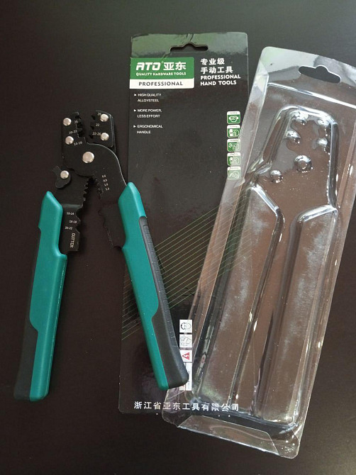 Клещи для обжима неизолированных клемм, 14-28 AWG Полтава - изображение 1