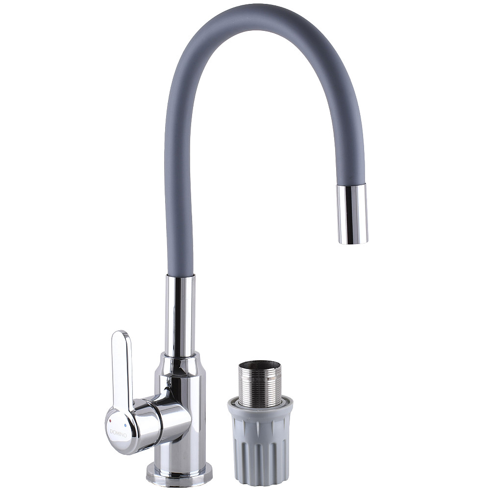 Змішувач для кухні DOMINO ELLIPSE DCC-203L-GRAY Луцк - изображение 5
