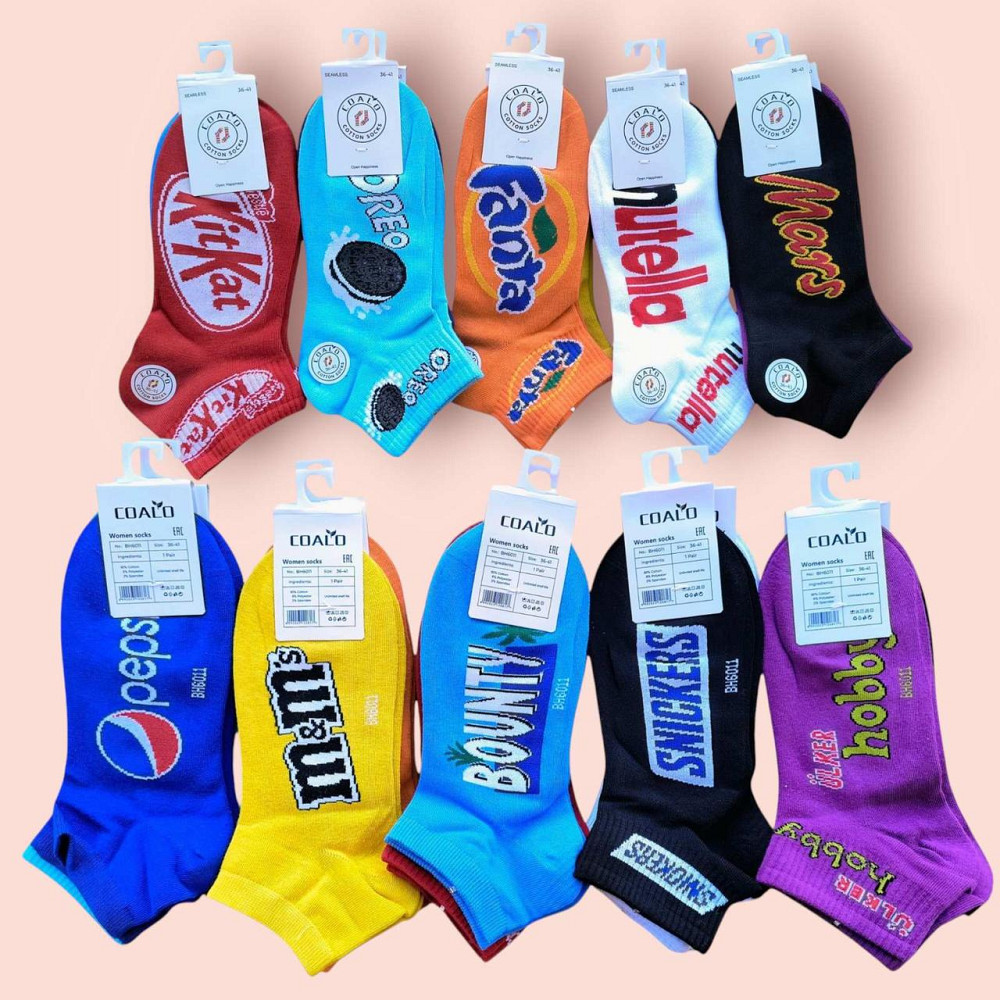 Носки детские в наборе из 5шт. размеры по возрасту 2-4, 4-6, 6-8 лет  Coalo CT5023 4-6 Киев - изображение 2