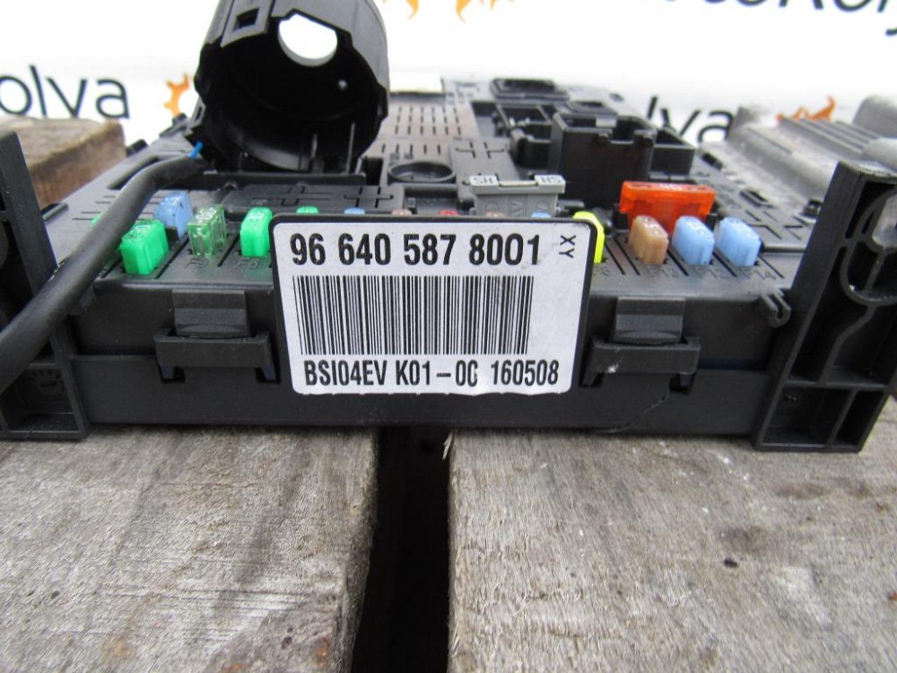 Блок керування двигуном Citroen Berlingo 1.6 hdi 2008-2015 (0281013871) Ковель - изображение 1