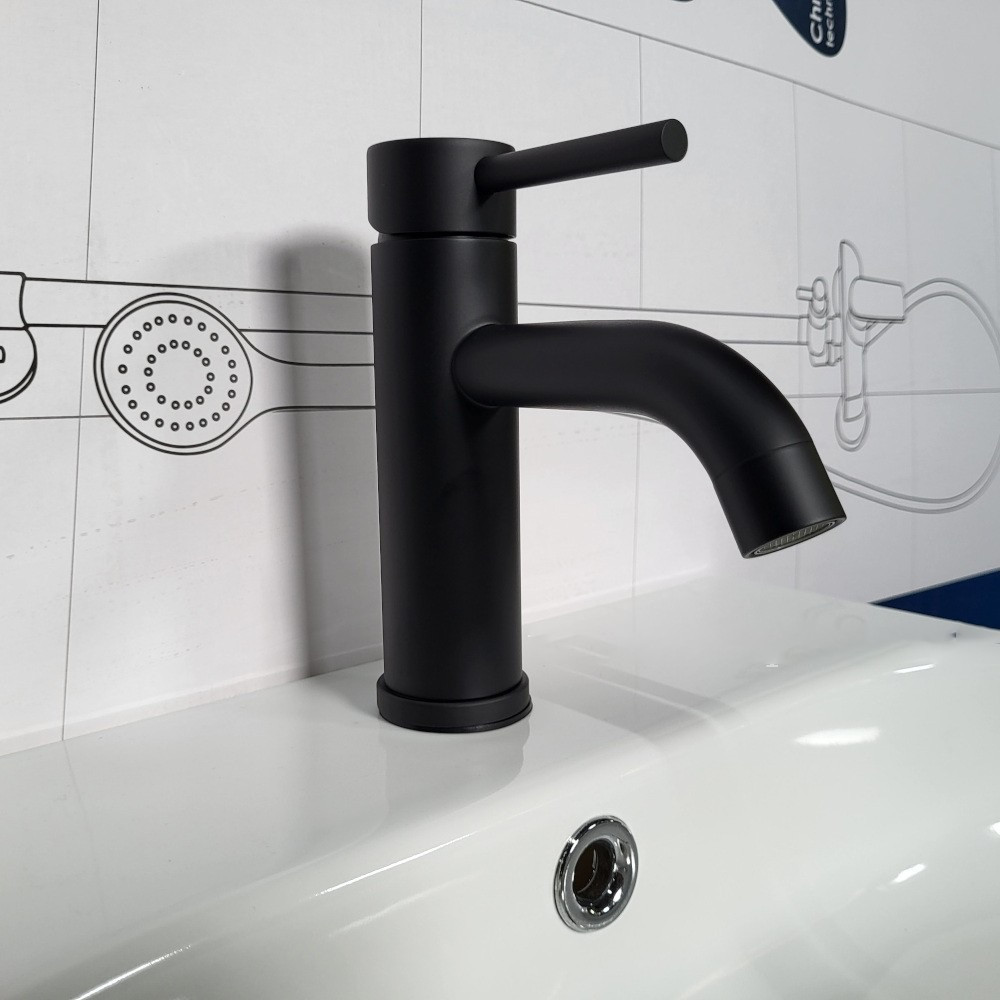 Змішувач для раковини Volle CRUZE de la noche чорний/матовий 1547.010104 Київ - фото 3