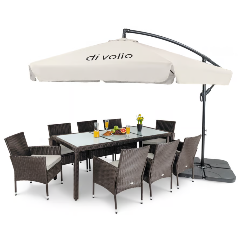 Парасолька садова Di Volio EMPOLI 300см кремова Київ - фото 5