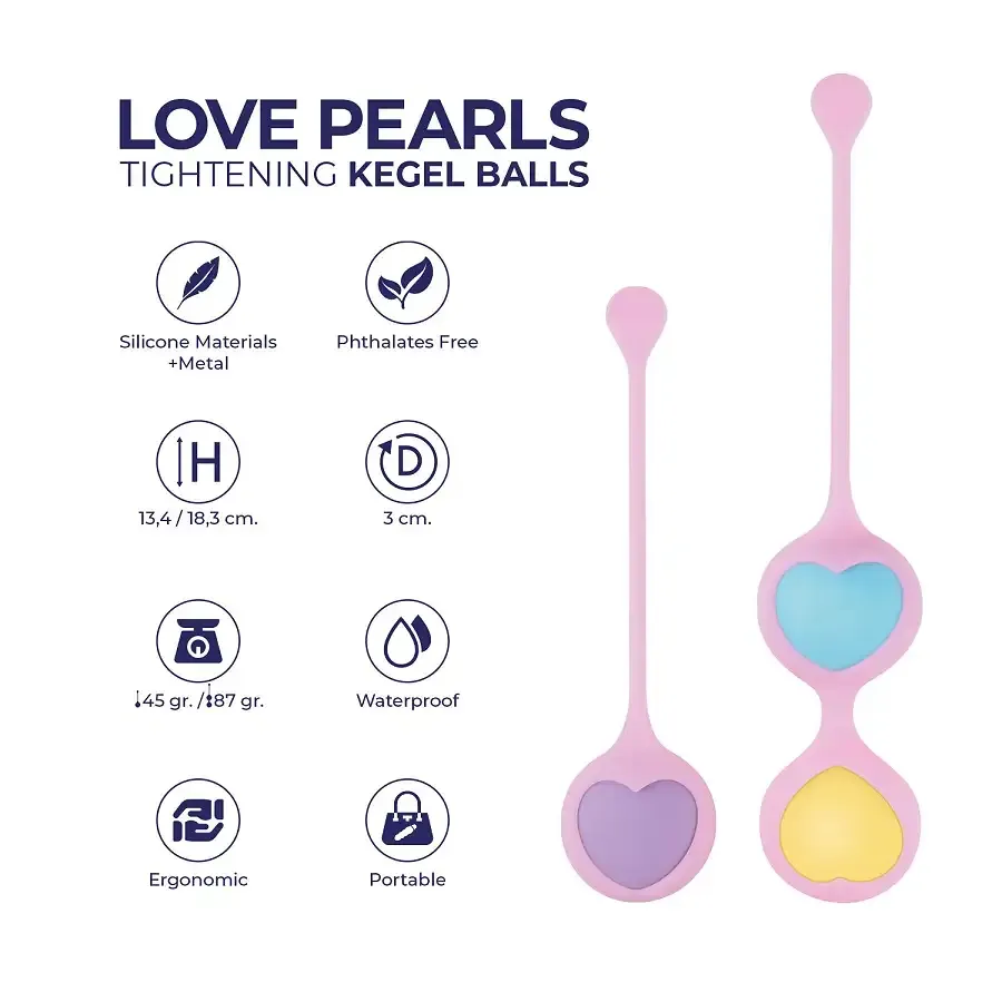 Вагинальные шарики Wooomy Love Pearls Львов - изображение 5