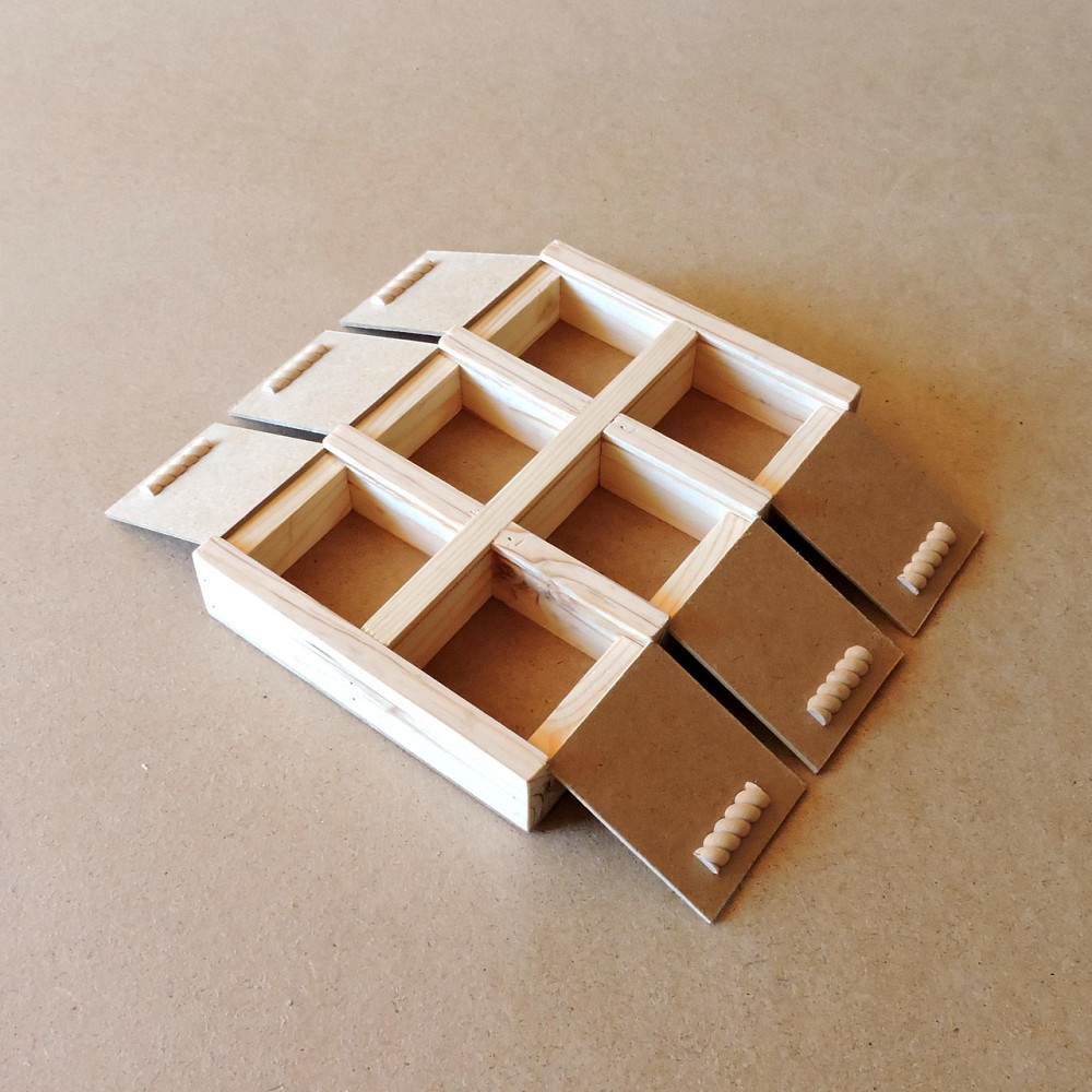 Пенал деревянный 