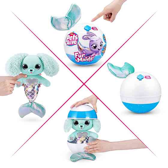 Інтерактивний ігровий набір Pets Alive серії Furmaids – Цуценя Даззі Днепр