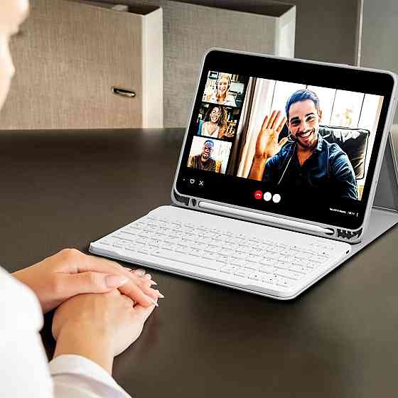 Чехол с клавиатурой для iPad Air 11-inch(M2) 2024/ iPad Air 5 2022/Air 4 2020 10.9/iPad 4-го покол. 10.9 / iPad Pro 11 2018 Днепр
