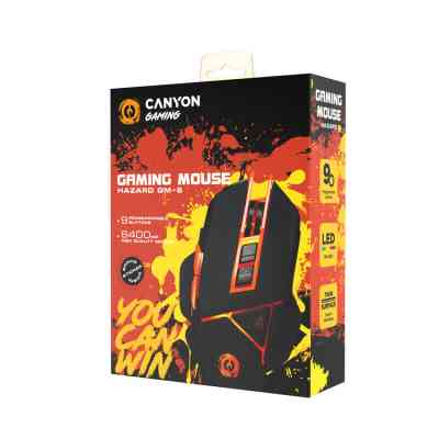Мишка Canyon GM-6 USB Black (CND-SGM6N) Вінниця
