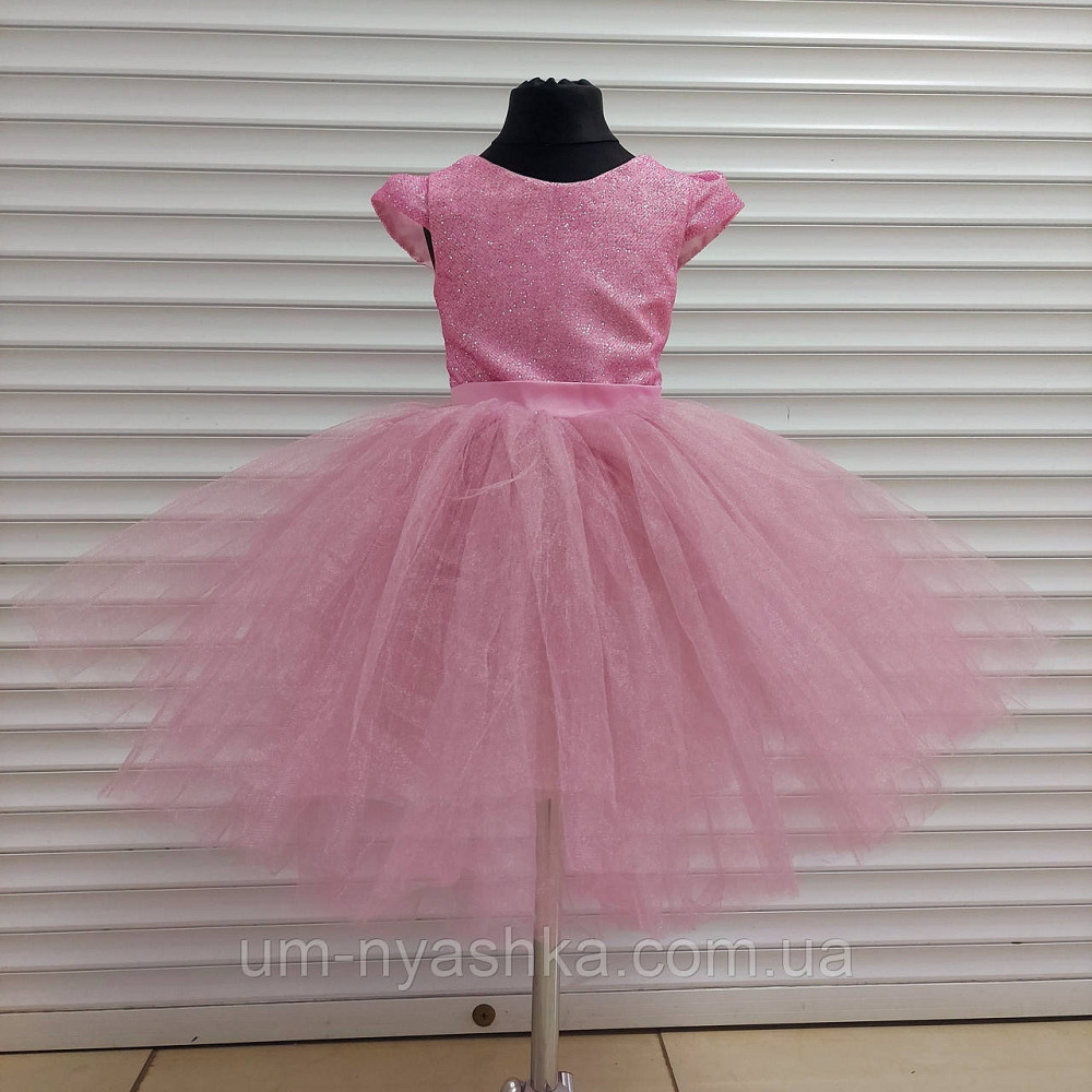 Нарядное розовое платье на девочку на 3-5 лет Кривой Рог - изображение 3