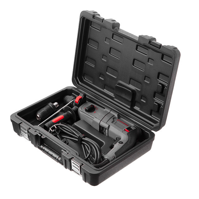 Перфоратор INTERTOOL DT‑0186, 1,0 кВт, 3,5 Дж, 0-1300 об/хв, 0-5100 уд/хв, 3 режими - для буріння і довблення Львів - фото 9