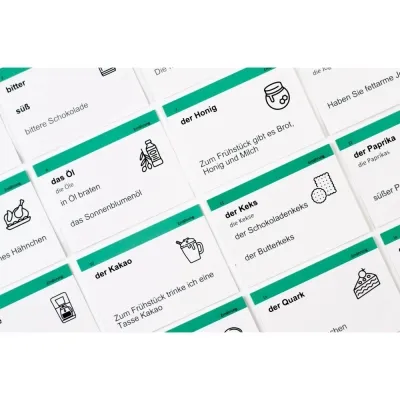 Обучающий набор English Student Карточки для изучения немецкого языка Ниже среднего A2 (укр.) (59122578) Винница