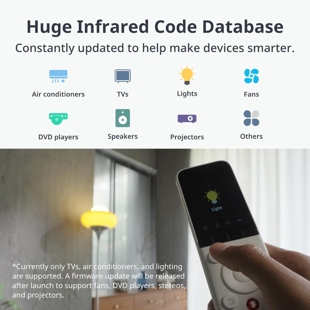 Комплект SwitchBot Universal Remote + Hub Mini Matter, універсальний смарт-пульт Wi-Fi 2.4 ГГц, керування 25 пристроями, Apple Hom Київ - фото 6