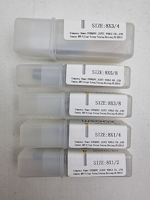 Набір фрез для деревообробки Wsoox 5pcs 8mm 5шт Луцк - изображение 2