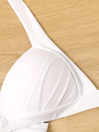 Купальник жіночий роздільний Білий M Харків