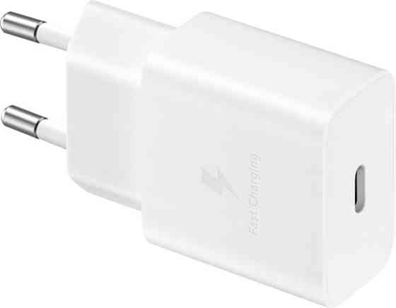 Мережевий зарядний пристрій Samsung 15W Power Adapter Type-C+Cable - White (EP-T1510XWEGEU) (6972209) Київ