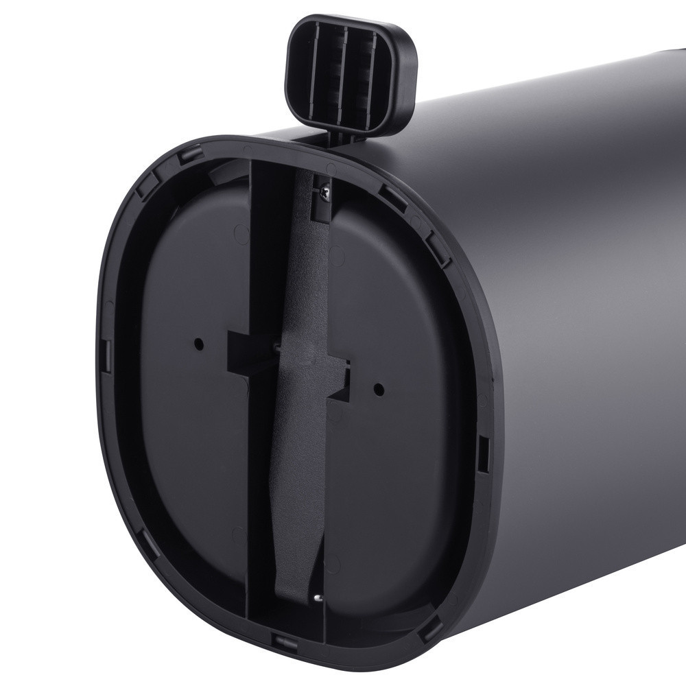 Відро для сміття з плавним закриттям овальне Mixxus Premium Olivary-TC0105 Graphite 5 л колір графі ( 31416 ) Харьков - изображение 5