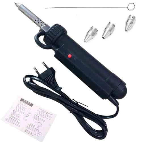 Олововідсмоктувач електричний вакуумний, екстрактор припою, олова, 30Вт Вінниця