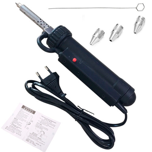 Олововідсмоктувач електричний вакуумний, екстрактор припою, олова, 30Вт Вінниця - фото 2