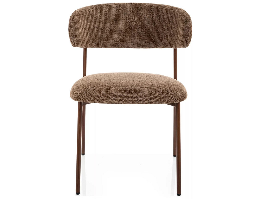 Стілець ELTON D NOELLE горіх метал/капучино 45 Днепр - изображение 2