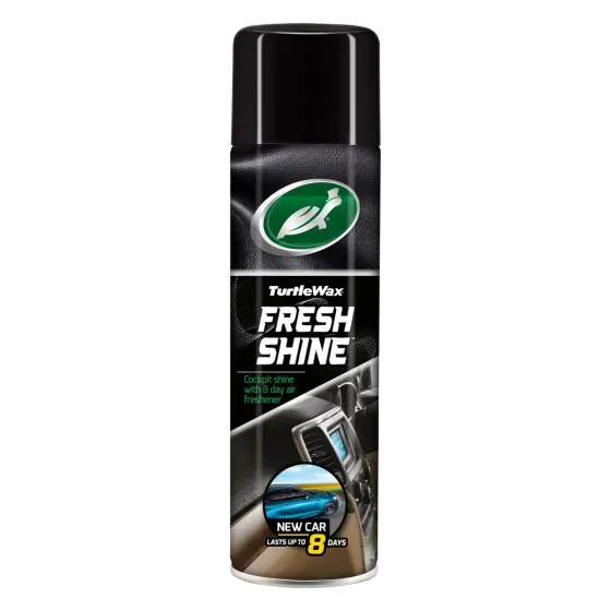 Поліроль для пластику з ароматом нового автомобіля Turtle Wax Fresh Shine New Car 500 мл Ковель