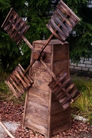 Мельница декоративная 