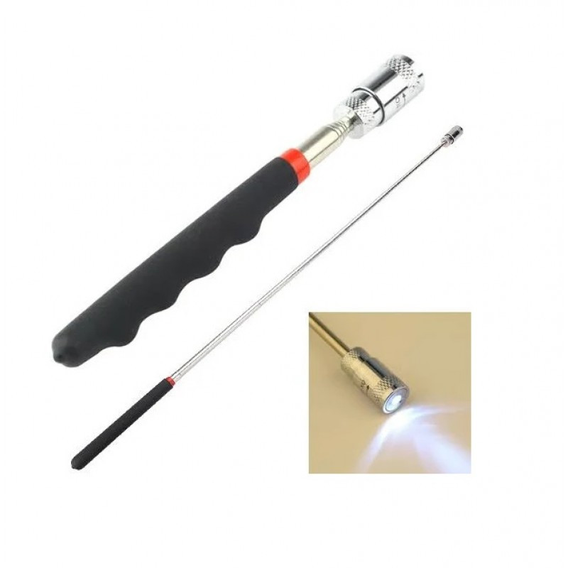 Магнит удлинителе Качественный телескопический манипулятор с магнитной головкой и подсветкой Максимум 79см Одесса - изображение 7