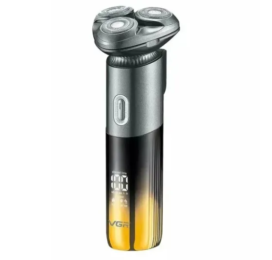 Бритва VGR V392 для чоловіків, акумуляторна, водостійка, триммер і лезвия з нержавіючої сталі Одеса