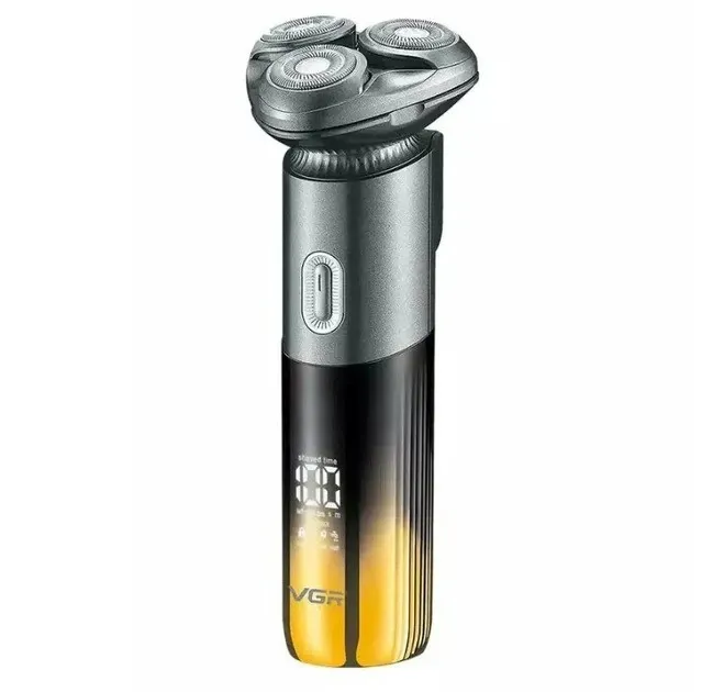 Бритва VGR V392 для чоловіків, акумуляторна, водостійка, триммер і лезвия з нержавіючої сталі Одеса - фото 5