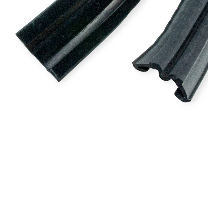 Уплотнитель стекла (фетр) Москвич 412 (погонный метр) опускного Мукачево - изображение 1