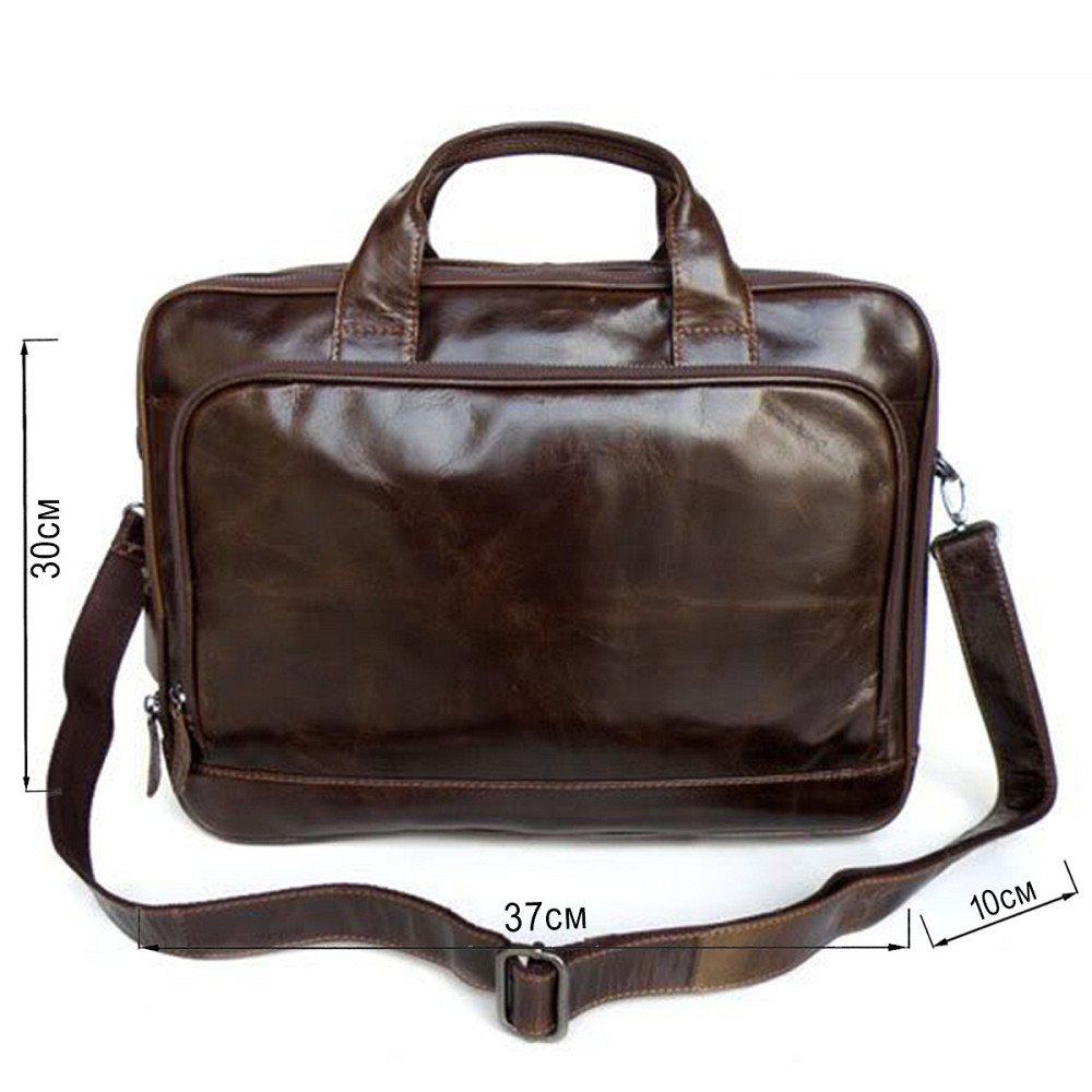 Сумка мужская Vintage 14152 Коричневая Киев - изображение 8