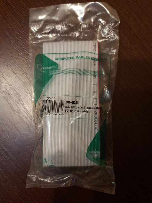 Кабель Gembird IDE 40pin x3 0.5 м (CC-IDE) Дніпро - фото 1