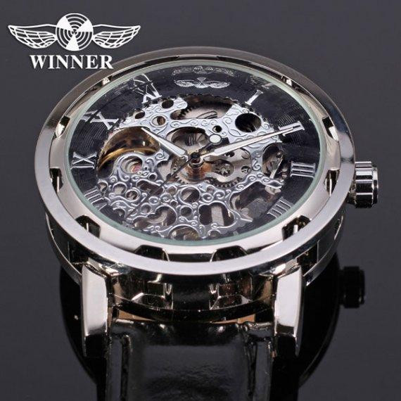 Мужские часы Winner Black Киев - изображение 8