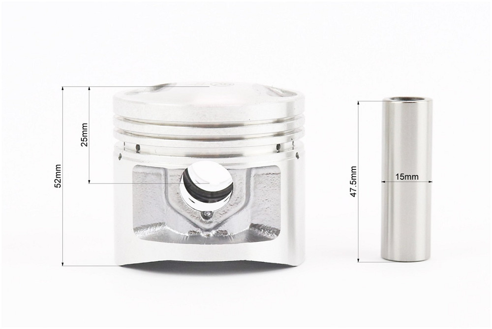 Циліндр к-кт (ЦПГ) 125cc Ø56,5мм, висота 69/96мм, палець 15мм FENGRI Київ - фото 6