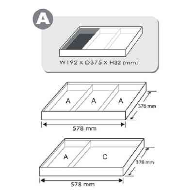 Набор отверток Toptul с шестигранником ударных 6 шт. в ложементе (GEA0617) Винница
