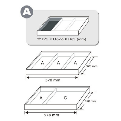 Набор отверток Toptul с шестигранником ударных 6 шт. в ложементе (GEA0617) Винница - изображение 2