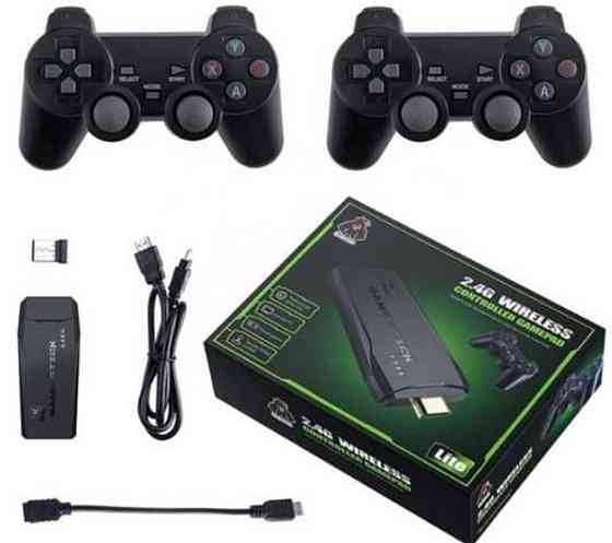 Современная Игровая приставка Ретро консоль Game Steak 4К M8 64G 2.4g. Киев