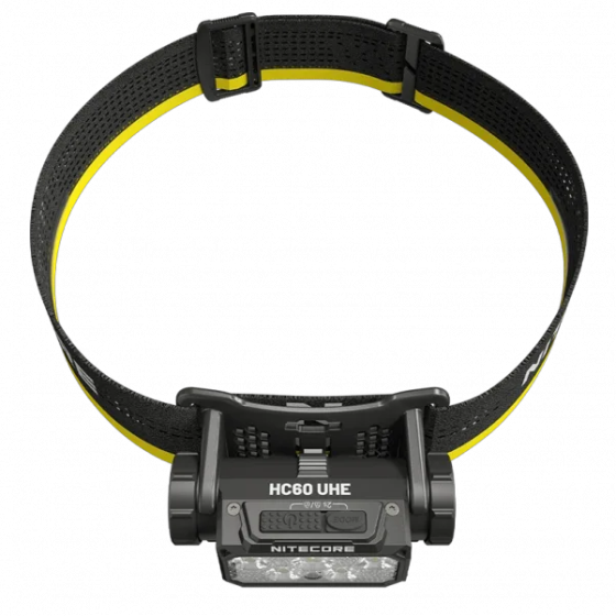 Налобний ліхтар Nitecore HC60 UHE USB Type-C 1600лм (10 режимів) з білим та червоним світлом Вінниця