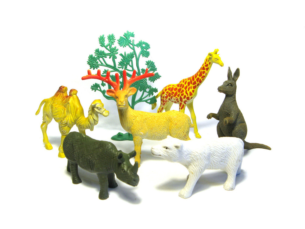 Набір фігурок тварин 6 шт Київ - фото 1