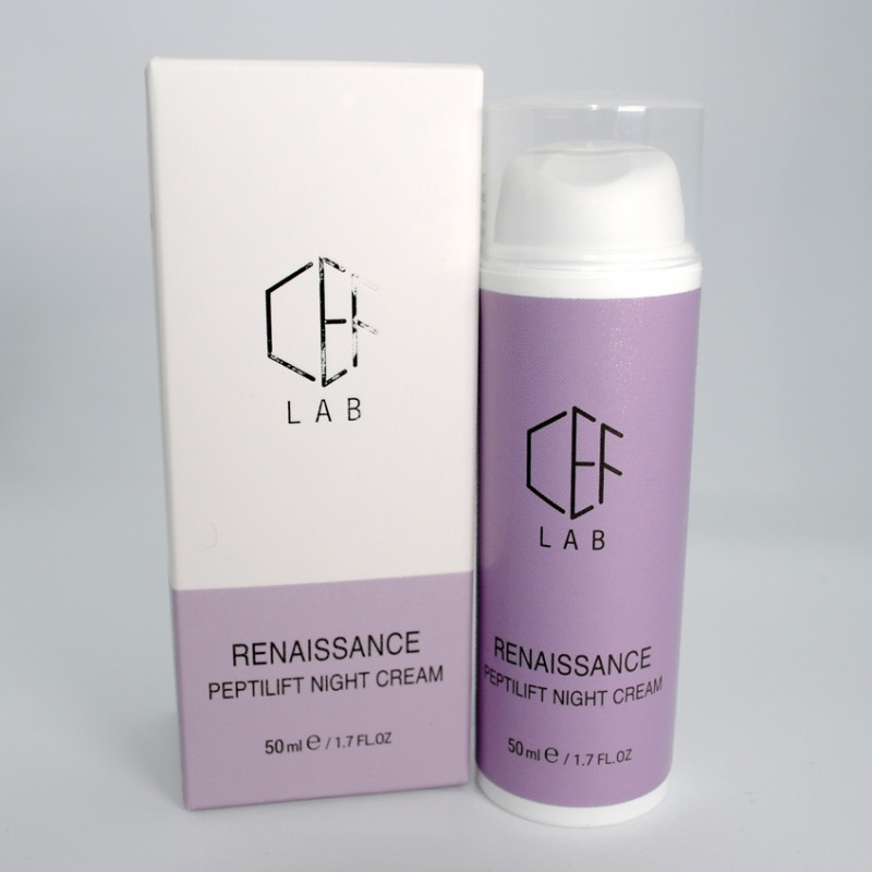 Пептидний нічний Ліфтинг-крем CEF Lab Renaissance Peptilift Night Cream 50 мл Дніпро - фото 1