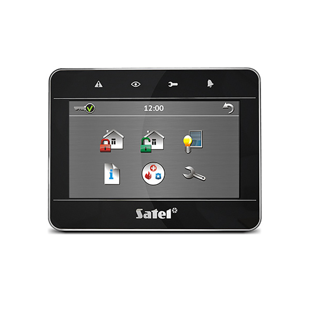 Клавіатура з сенсорним дисплеєм Satel INT-TSG-BSB Київ - фото 2