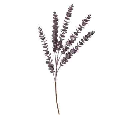 Декоративная ветвь YES! Fun Эвкалипт фиолетовый, 74 см, глиттер (974281) Винница