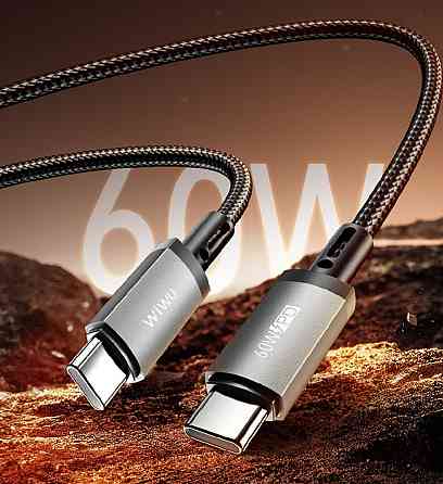 Кабель WIWU 60W Titanlink Series Charging Cable 1M Wi-C057 C-C Одесса