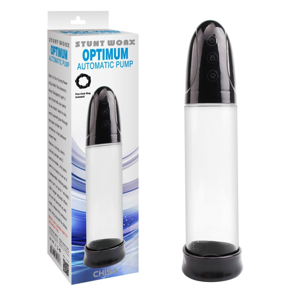 Автоматичная вакуумная помпа Chisa Optimum Automatic Pump для пениса Sex Aura Киев - изображение 1
