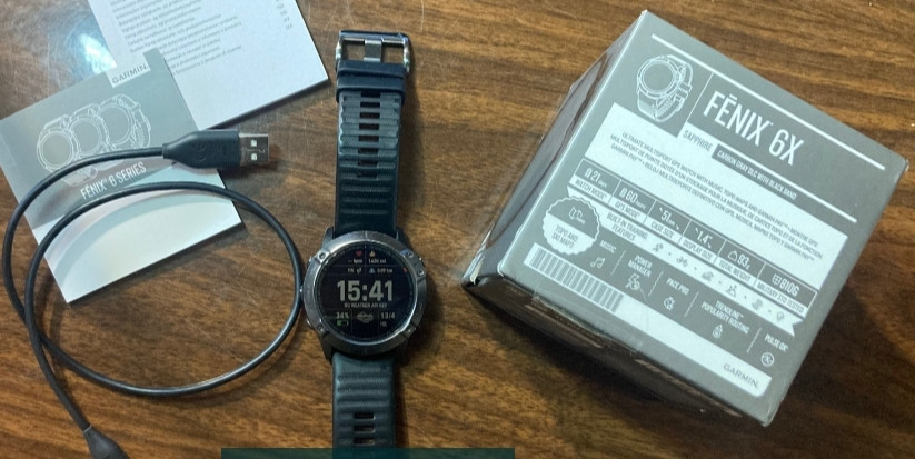 Смарт-Часи Garmin Fenix 6x Sapphire Київ - фото 7