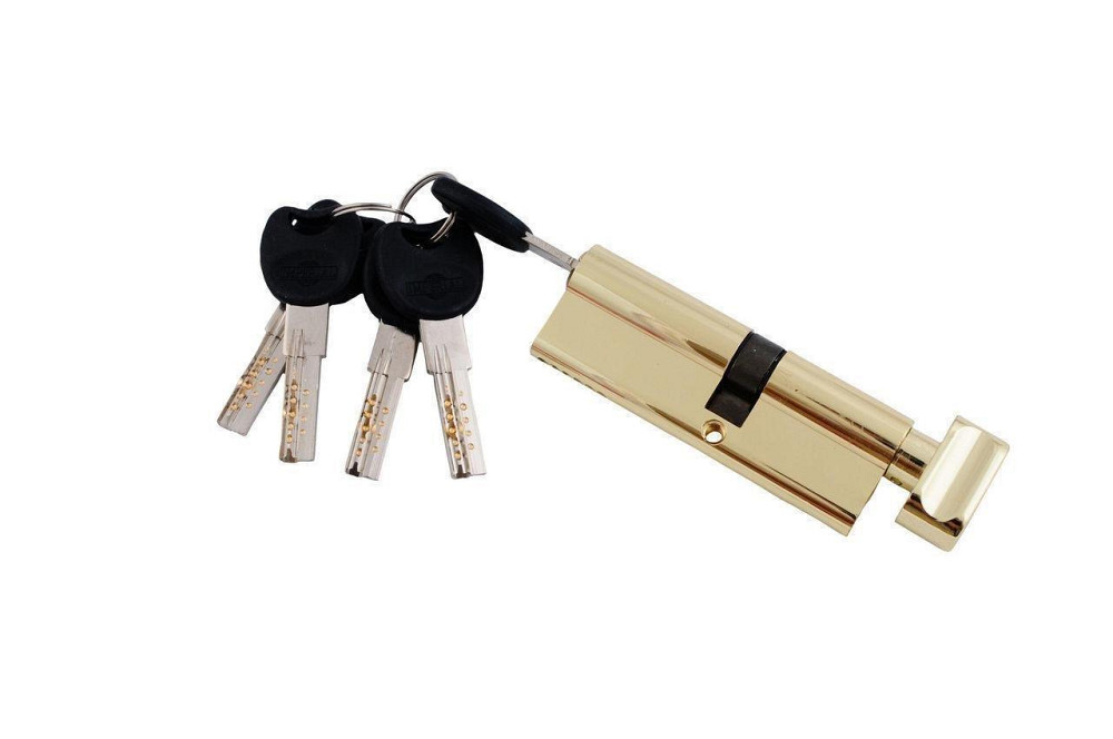 Циліндр Imperial СК-90 (45С/45) латунь ручка Харків - фото 1