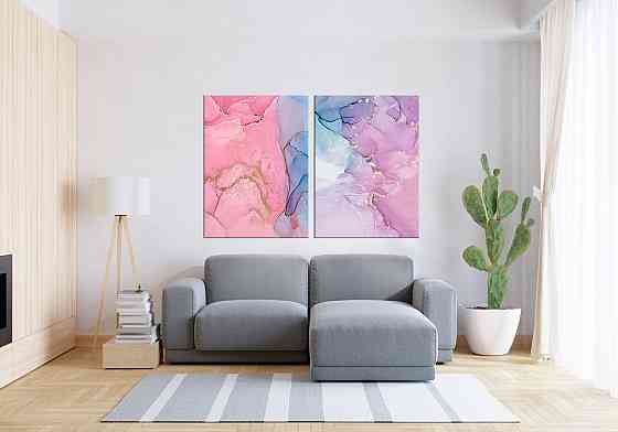 Модульная картина в гостиную / спальню   Флю-Арт   TLV-2_083 90x132 см Київ