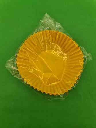 Тартолетка для чізкейк "Кругла жовта"D55 H42,5 (100шт)/140/ (1 уп.) Харків