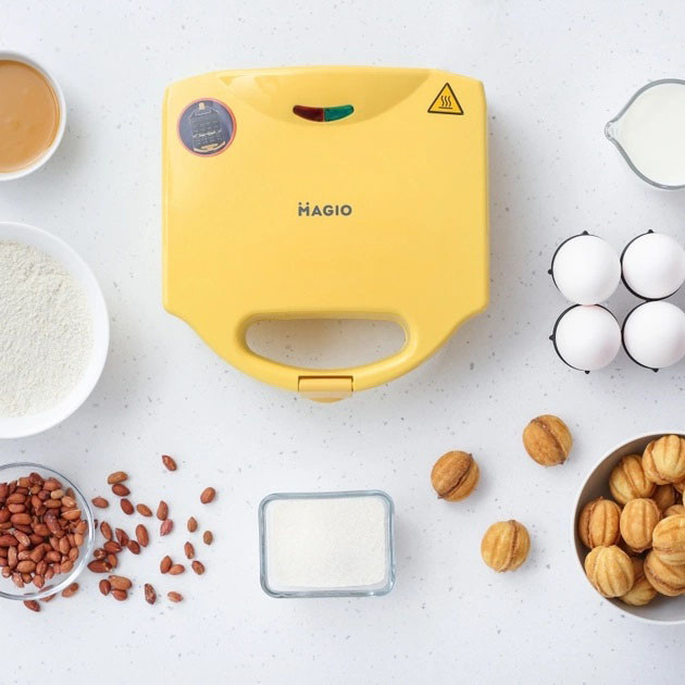 Електрична вафельниця MAGIO МG-391, Вафельниця з антипригарним Електро CE-20 Івано-Франківськ - фото 10