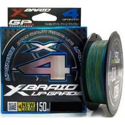 Шнур YGK X-Braid Upgrade X4 Multi Color 150m 0.8/0.148mm 14lb/6.3kg (5545.04.16) Вінниця - фото 1
