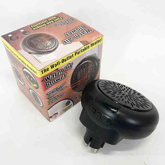 Портативный тепловентилятор, Обогреватель с вентилятором 2 квт, Обогреватель для дома HW-18 Львов