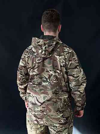 Военная куртка мультикам весенняя мужская, водозащитная, с сеткой, молнией и липучками Львов